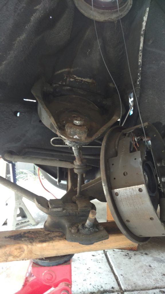 Removing the ball joints